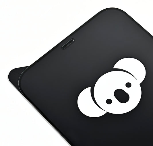 Ochranná fólie na displej Bear HD pro Samsung Galaxy A17 4G / A17 5G / A16 5G A166 / A16 4G A165, tvrzené sklo, plné lepidlo, černá