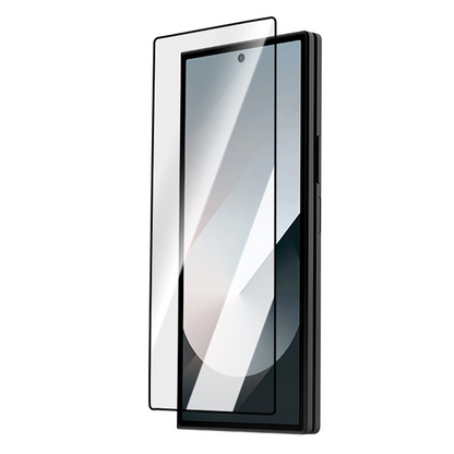 Ochranná fólie na vnější displej Lereach pro Samsung Galaxy Z Fold8 Ultra F976 / Z Fold7 F966, tvrzené sklo, plné lepidlo, černá