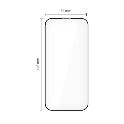 Ochranná fólie na displej Tech-Protect Quick Set+ pro Apple iPhone 17, Tvrzené sklo, Full Glue, Sada 2 kusy, Černá