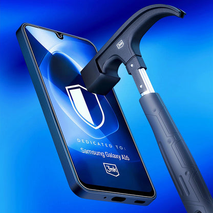 Ochranná fólie na displej 3MK FlexibleGlass Lite pro Realme Note 70T, Flexibilní sklo, Full Glue