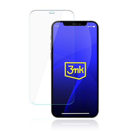 Ochranná fólie na displej 3MK FlexibleGlass pro Apple iPhone 12 Pro Max, flexibilní sklo, plné lepidlo