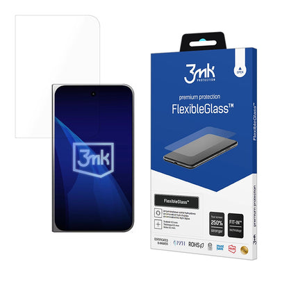 Ochranná fólie na vnější displej 3MK FlexibleGlass pro Apple iPhone Duo, flexibilní sklo, celoplošné lepení