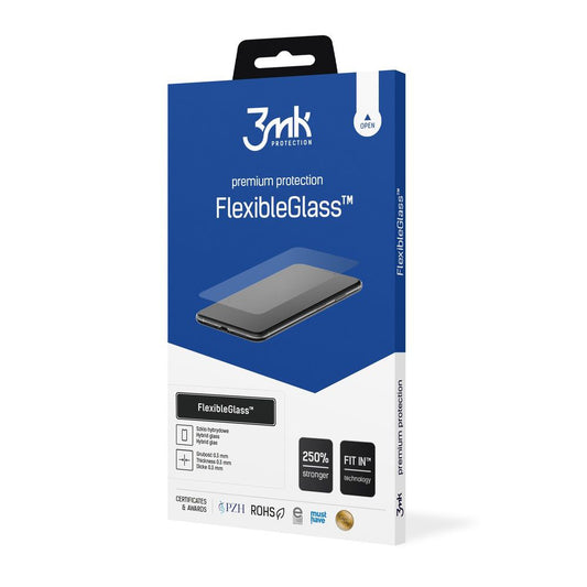 Ochranná fólie na displej 3MK FlexibleGlass pro Fairphone 6, flexibilní sklo, plné lepidlo