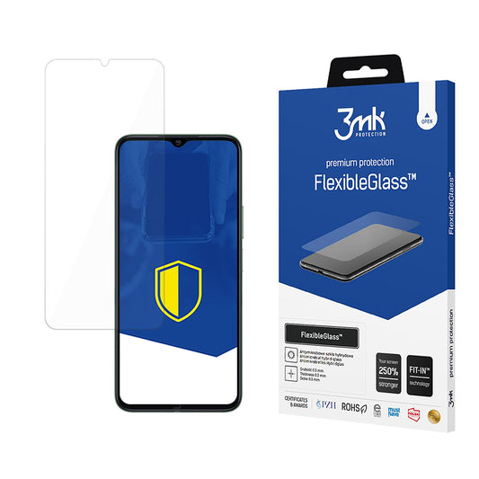 Ochranná fólie na displej 3MK FlexibleGlass pro Honor X6b, flexibilní sklo, plné lepidlo
