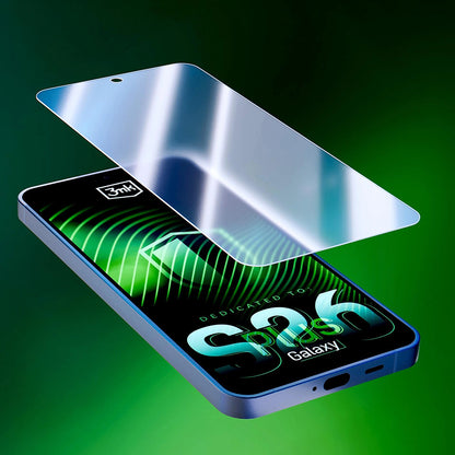 Ochranná fólie 3MK FlexibleGlass pro Samsung Galaxy S26 Ultra S948, Flexibilní sklo, Full Glue
