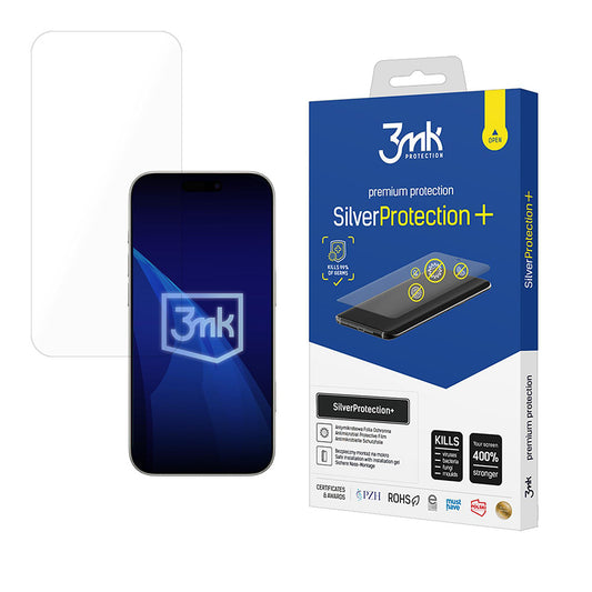 Ochranná fólie 3MK Silver Protect+ pro Apple iPhone 17 Pro Max, Plast