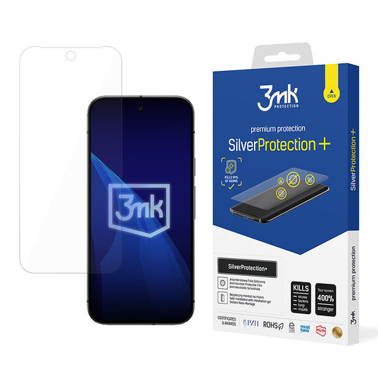 Ochranná fólie na displej 3MK Silver Protect+ pro Google Pixel 9a, plastická