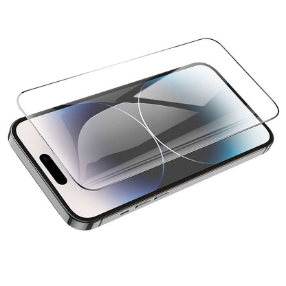Ochranná fólie HOCO na displej pro Apple iPhone 14 Pro Max, Tvrzené sklo, Full Glue, Sada 25 kusů, Černá