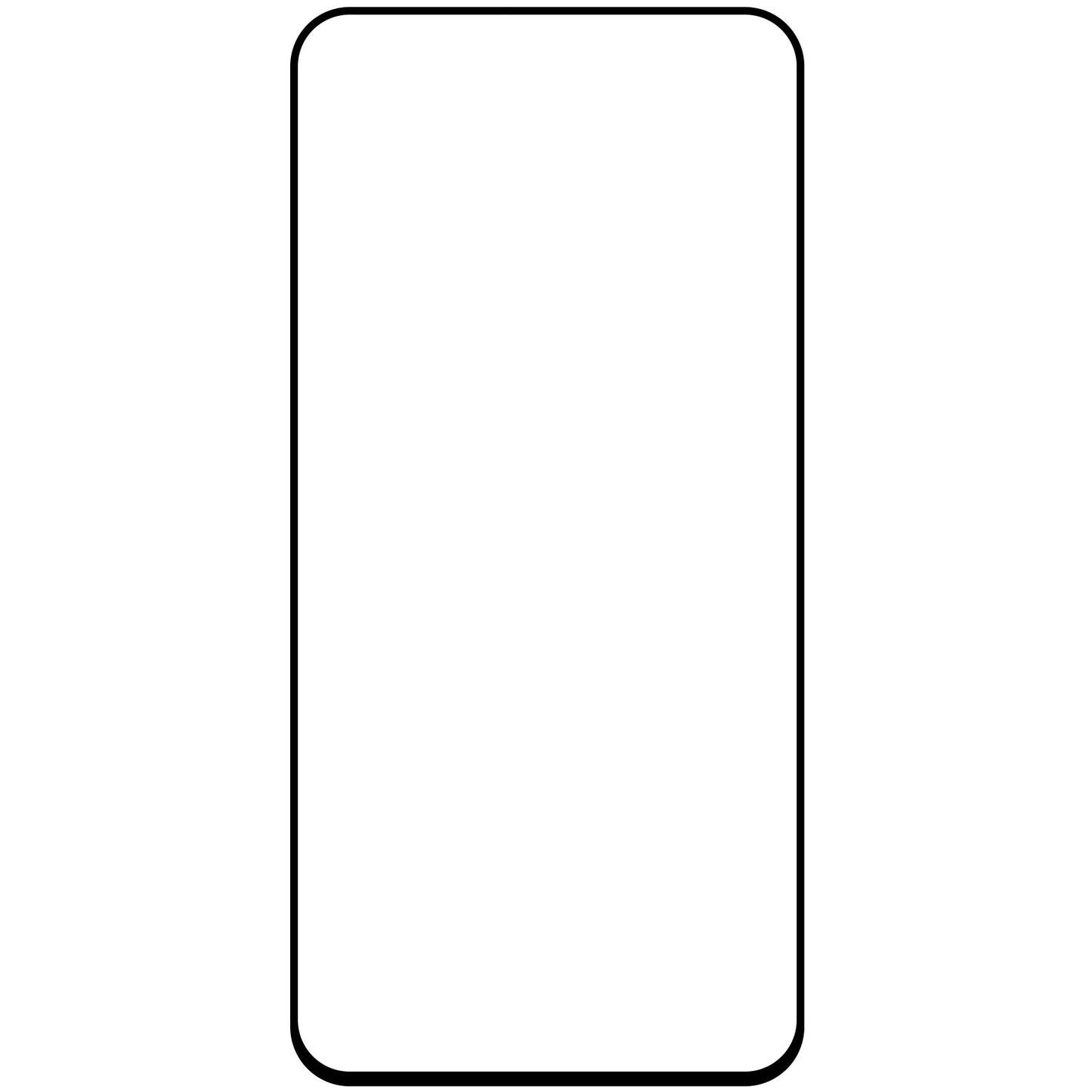 Ochranná fólie Blue Shield pro Oppo Reno12 F, Tvrzené sklo, Plně lepící, Kompatibilní s pouzdrem, Černá