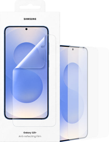 Ochranná fólie proti odleskům na displej pro Samsung Galaxy S25+ S936, Plast, Sada 2 kusy EF-US936CTEGWW