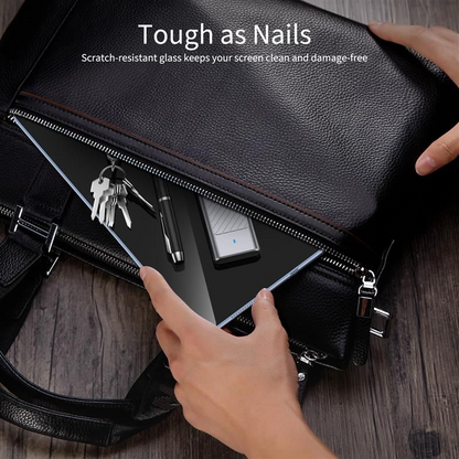 Tech-Protect FIT+ Screen Protector for Samsung Galaxy Tab S10 FE+, Tempered Glass, Full Glue, 2 Pieces Set, 2.5D