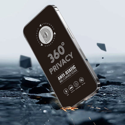 OEM 360 Privacy Screen Protector for Samsung Galaxy A37 5G, Tempered Glass, Full Glue