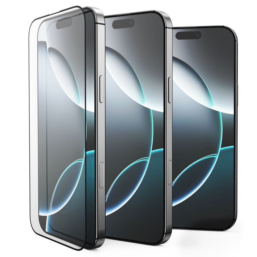 Tech-Protect FIT+ Screen Protector for Xiaomi Redmi Note 15 Pro 5G, Tempered Glass, Full Glue, Set of 2 pieces, 2.5D, Black