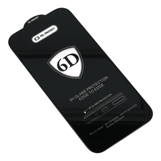 OEM ochranná fólie na displej pro Samsung Galaxy S26 Ultra S948, tvrzené sklo, plné lepidlo, 6D, černá