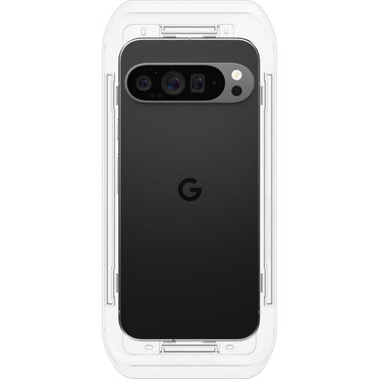 Ochranná fólie na displej Spigen GlastR EZ FIT pro Google Pixel 9 Pro XL, Tvrzené sklo, Full Glue, Sada 2 kusy