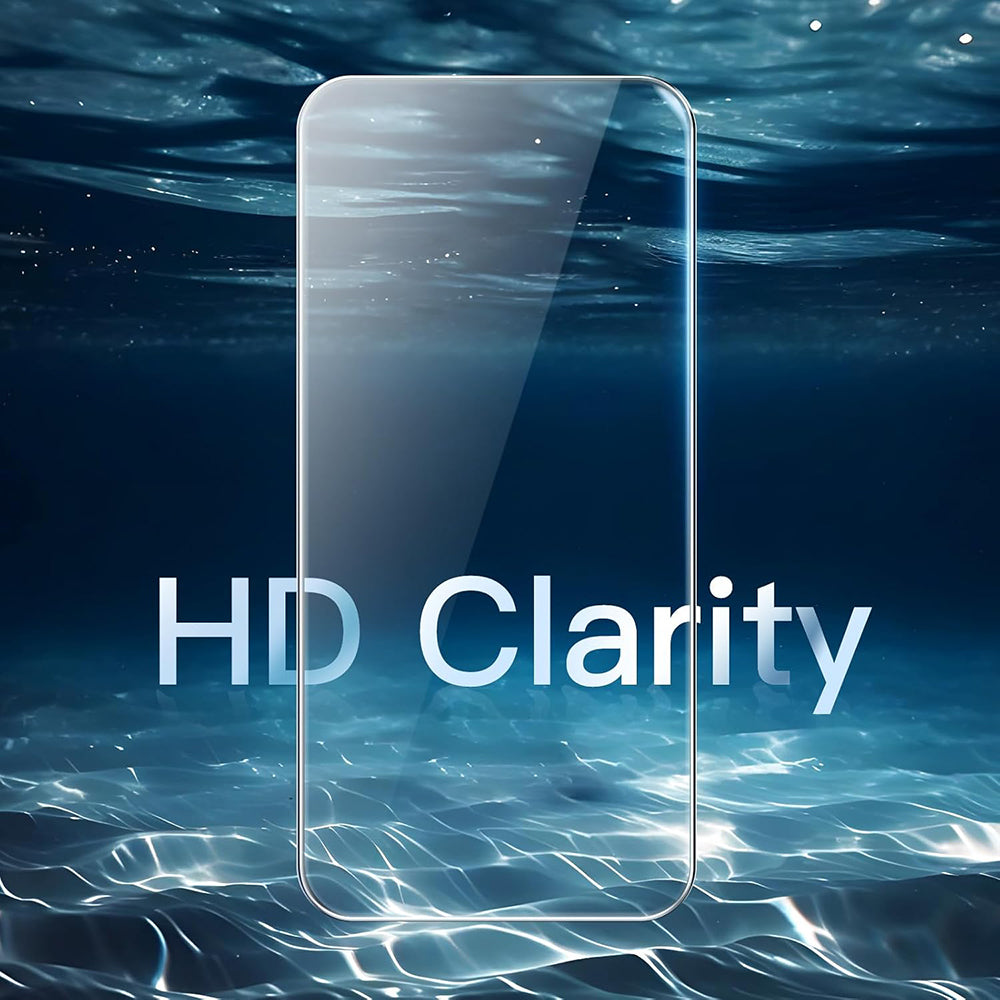 Anank Screen Protector Film for Apple iPhone 15, Tempered Glass, Full Glue, 3D, Set of 10 pieces
