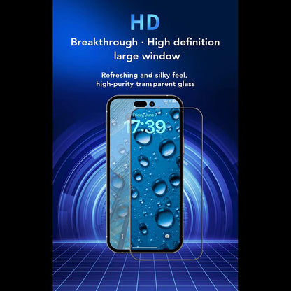 Ochranná fólie Anank na displej pro Apple iPhone 17 Air, Tvrzené sklo, Full Glue, 2.5D, Černá
