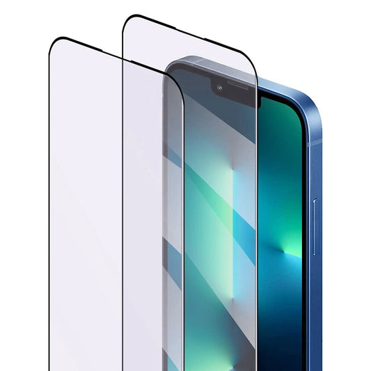 Ochranná fólie na displej Anti Blue Light Anank 5X Reinforced pro Apple iPhone 17, Tvrzené sklo, Full Glue, 2.5D, Černá