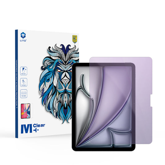 Ochranná fólie obrazovky Anti Blue Light Lito Classic pro Apple iPad Air 11 (2026) / Air 11 (2025), tvrzené sklo, plné lepidlo, 2.5D