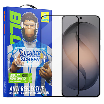 Ochranná fólie Blueo Anti-Reflective HD pro Samsung Galaxy S26 S942, Tvrzené sklo, Full Glue, Černá