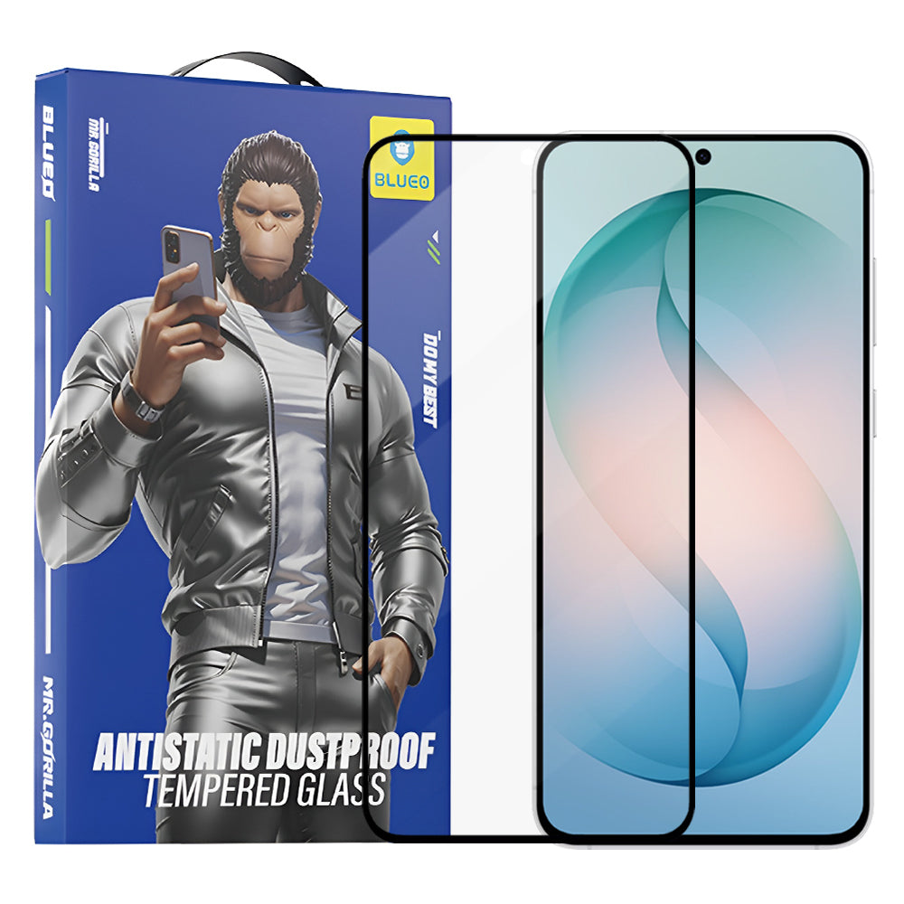Ochranná fólie Blueo Anti-Static HD pro Samsung Galaxy S26 Plus S947, Tvrzené sklo, Full Glue, Černá