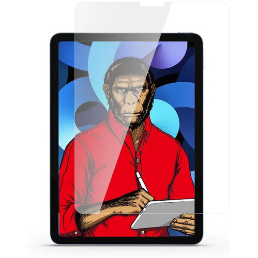 Ochranná fólie na displej Blueo HD pro Apple iPad Pro 12.9 (2022) / Pro 12.9 (2021) / Pro 12.9 (2020), tvrzené sklo, plné lepidlo