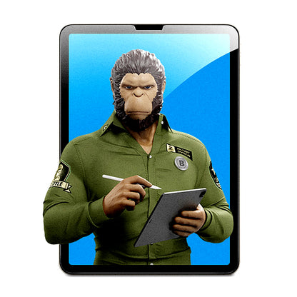 Ochranná fólie na displej Blueo Special Writing pro Apple iPad Air 11 (2024), plastická
