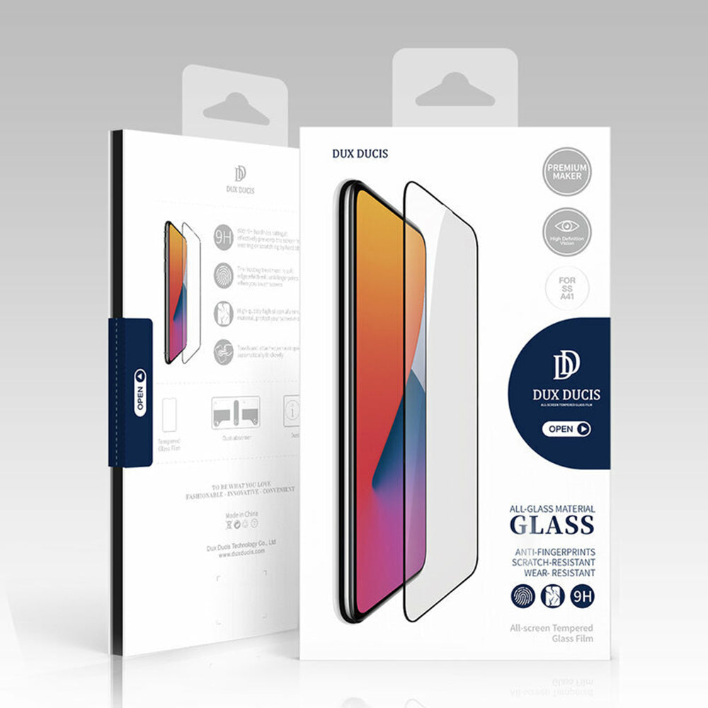 Ochranná fólie na displej DUX DUCIS pro Realme 13+, tvrzené sklo, Edge Glue, černá