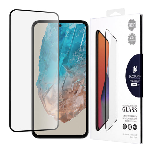 Ochranná fólie na displej DUX DUCIS pro Samsung Galaxy M35, tvrzené sklo, Edge Glue, černá