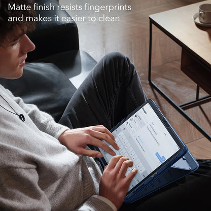 Ochranná fólie na displej ESR Armorite Paper Feel UltraFit pro Apple iPad (2025) / (2022), Tvrzené sklo, Full Glue, Sada 2 kusy