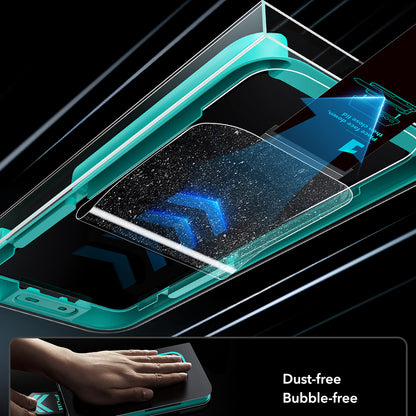 Ochranná fólie ESR Armorite na displej pro Samsung Galaxy S26 Ultra, Tvrzené sklo, Full Glue, Sada 2 kusy