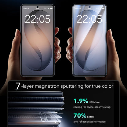 Ochranná fólie ESR Armorite na displej pro Samsung Galaxy S26 Ultra, Tvrzené sklo, Full Glue, Sada 2 kusy