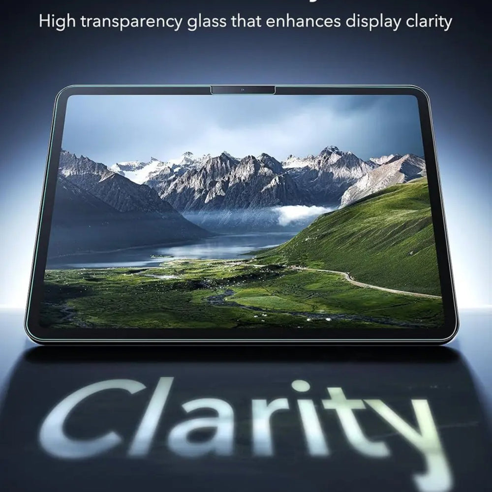 Ochranná fólie na displej ESR Armorite UltraFit pro Apple iPad (2025) / (2022), Tvrzené sklo, Full Glue, Sada 2 kusy