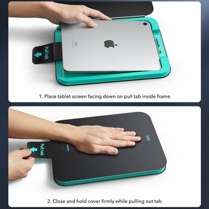 Ochranná fólie na displej ESR Armorite UltraFit pro Apple iPad Air 13 (2025) / Air 13 (2024), Tvrzené sklo, Full Glue, Sada 2 kusy
