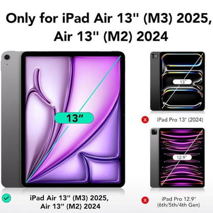 Ochranná fólie na displej ESR Armorite UltraFit pro Apple iPad Air 13 (2025) / Air 13 (2024), Tvrzené sklo, Full Glue, Sada 2 kusy