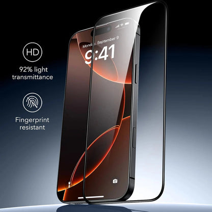 Ochranná fólie ESR Armorite UltraFit pro Apple iPhone 17 Air, Tvrzené sklo, Full Glue, Sada 3 kusy