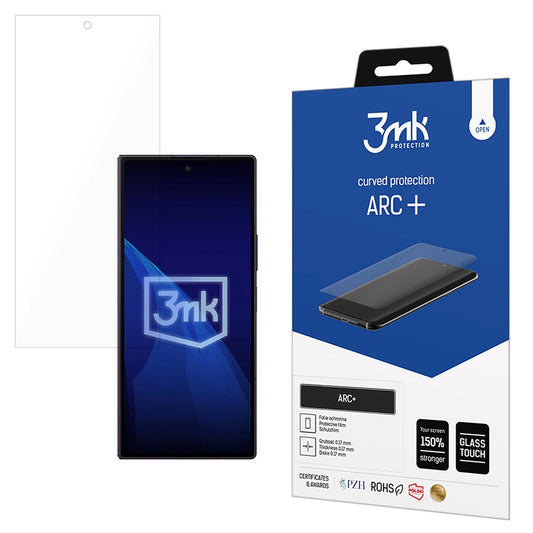 Ochranná fólie na vnější displej 3MK ARC+ pro Samsung Galaxy Z Fold8 Ultra F976, plastová