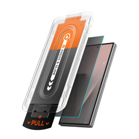 Ochranná fólie na vnější displej Privacy Spigen GlastR EZ FIT Pro HD pro Samsung Galaxy Z Fold8 Ultra F976, tvrzené sklo, plné lepidlo