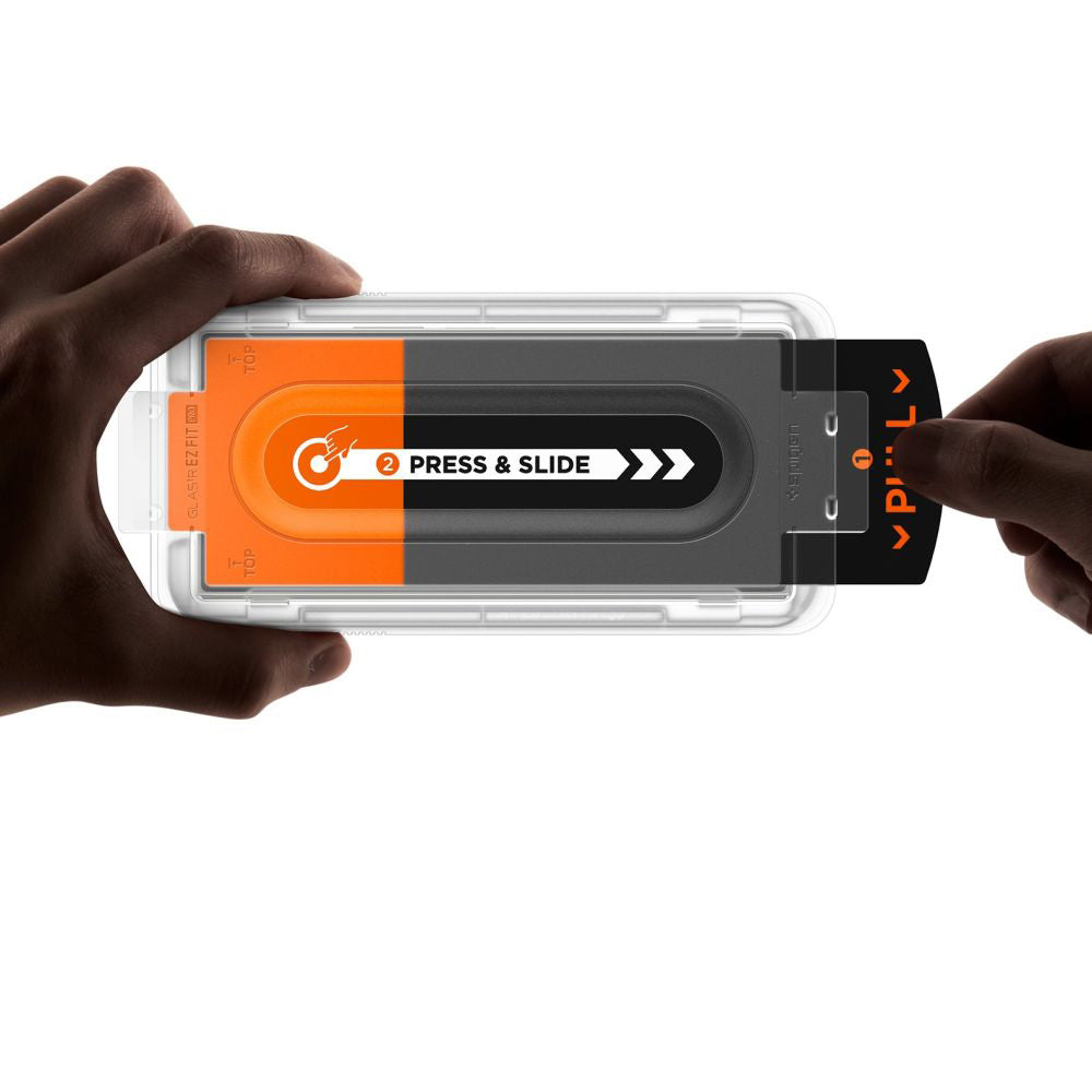 Ochranná fólie Spigen GlastR EZ FIT Pro HD pro vnější displej Samsung Galaxy Z Fold7 F966, Tvrzené sklo, Full Glue AGL09580