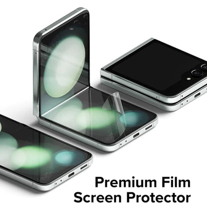 Ochranná fólie Ringke Dual Easy pro vnitřní displej Samsung Galaxy Z Flip5 F731, plast, sada 2 kusy
