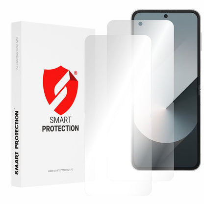 Ochranná fólie na vnitřní displej Smart Protection Premium Classic pro Samsung Galaxy Z Flip6 F741, plast, sada 2 kusů