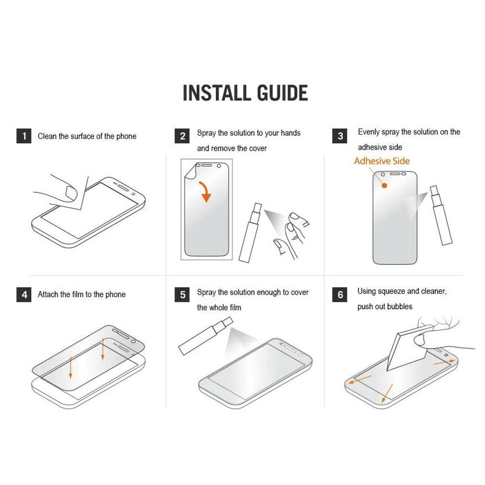 Ochranná fólie na vnitřní displej Smart Protection Premium Classic pro Samsung Galaxy Z Flip6 F741, plast, sada 2 kusů