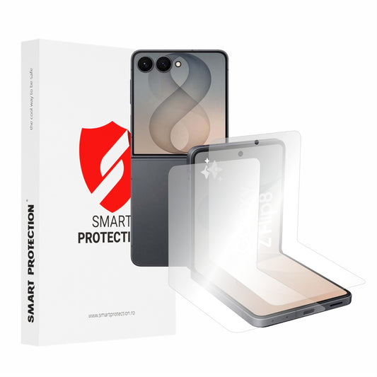 Ochranná fólie na vnitřní displej Smart Protection Premium Classic pro Samsung Galaxy Z Flip8 F776, plast, sada 2 kusů
