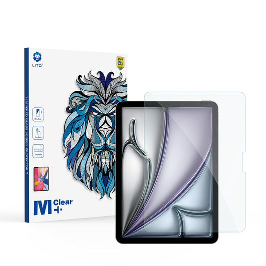 Ochranná fólie na displej Lito Classic pro Apple iPad Air 11 (2026) / Air 11 (2025), tvrzené sklo, plné lepidlo, 2.5D