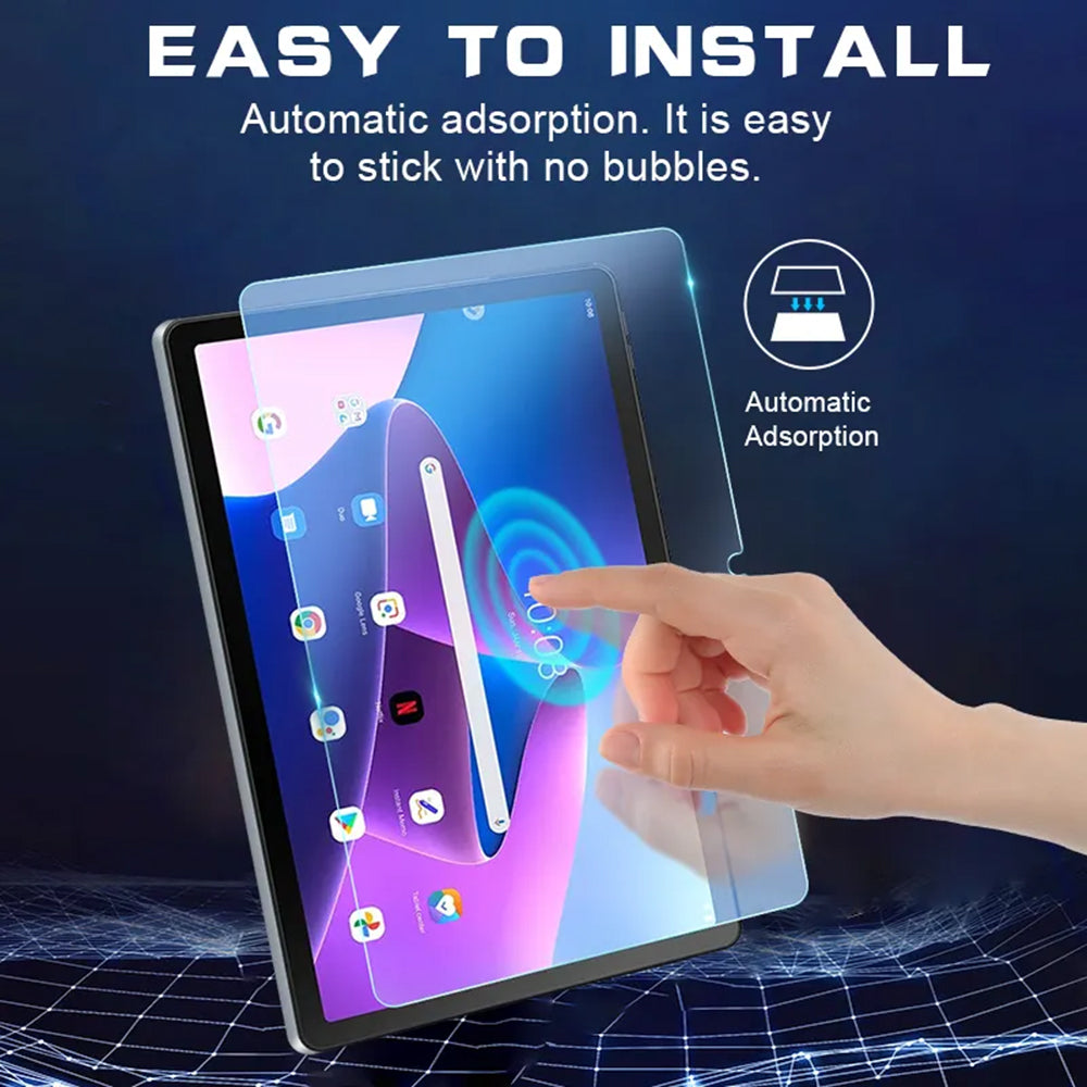 Ochranná fólie na displej Lito Classic pro Lenovo Tab M10 Plus (3. generace), tvrzené sklo, plné lepidlo, 2.5D