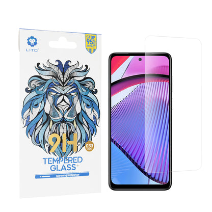 Ochranná fólie na displej Lito Classic pro Motorola Moto G Power 5G, tvrzené sklo, plné lepidlo, 2.5D