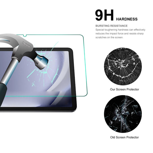 Ochranná fólie na displej Lito Classic pro Samsung Galaxy Tab A11+ / Tab A9+, tvrzené sklo, plné lepidlo, 2.5D