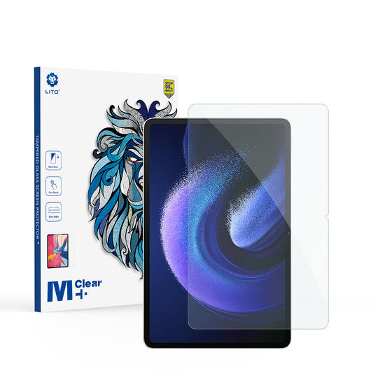 Ochranná fólie na displej Lito Classic pro Xiaomi Pad 6 / 6 Pro, tvrzené sklo, plné lepidlo, 2.5D