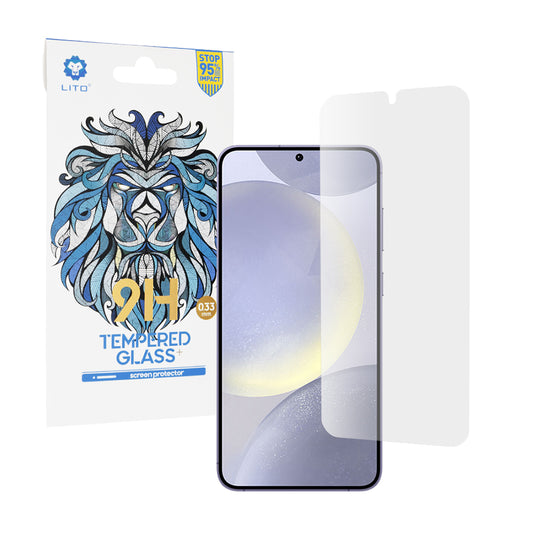 Ochranná fólie na displej Lito Classic Ultra Thin pro Samsung Galaxy S25 Edge S937 / S25+ S936 / S24+ S926, tvrzené sklo, plné lepidlo, 2.5D
