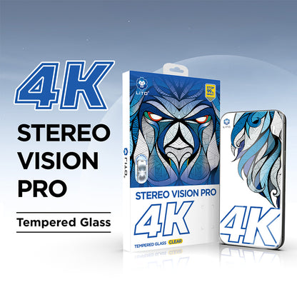 Ochranná fólie Lito D+ Max 4K pro Apple iPhone 17 Pro, Tvrzené sklo, Full Glue, Černá